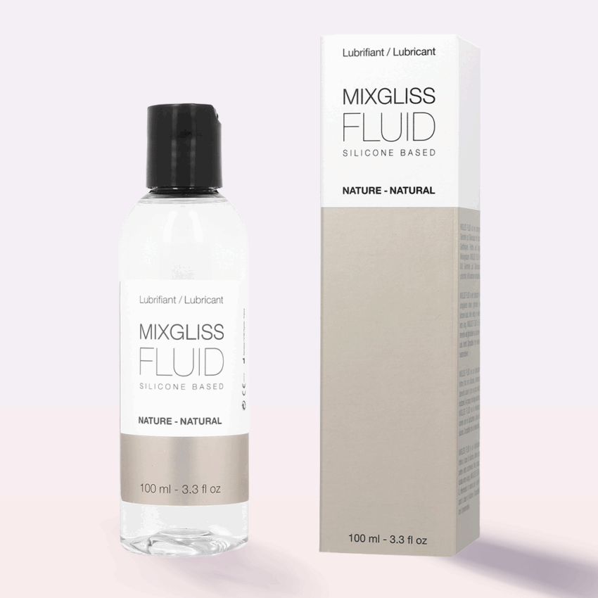 MixGliss Fluid Nature – Lubrifiant & massage à base de silicone (100 ml) – Image 2