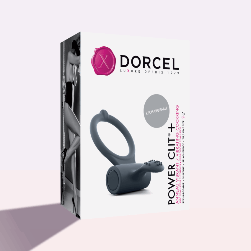 Cockring Vibrant Power Clit + - Noir – Image 3