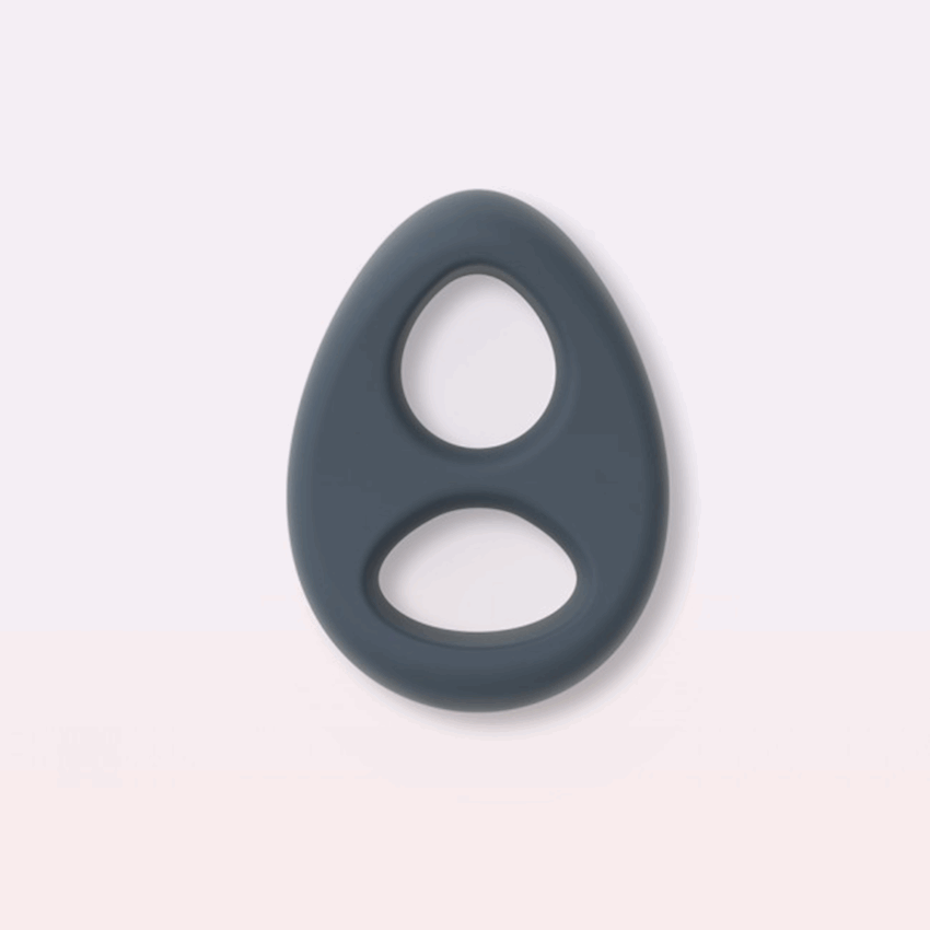 Cockring Liquid-soft ultra doux - Gris – Image 2