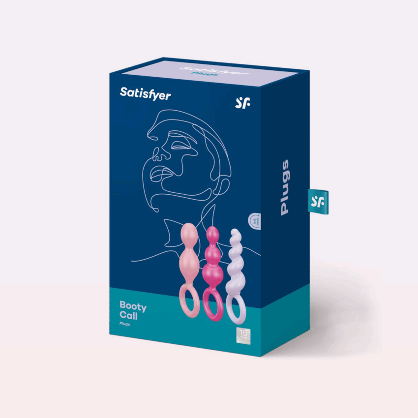 Booty Call 3 pcs - Plug anal Satisfyer – Image 2