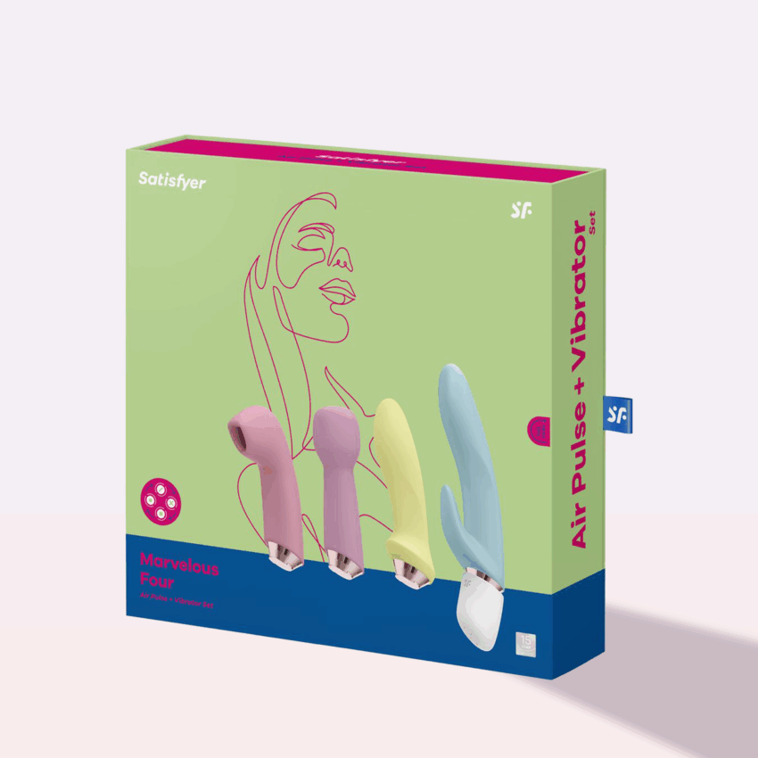 Marvelous four - Multicouleur Pack vibromasseurs  Satisfyer – Image 2