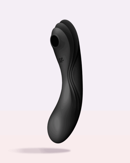 Curvy Trinity 4 - Noir Stimulateur et Vibromasseur Satisfyer