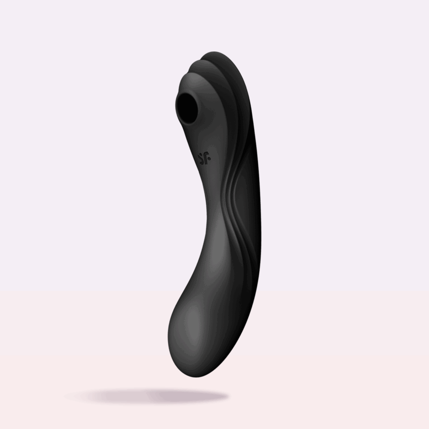 Curvy Trinity 4 - Noir Stimulateur et Vibromasseur Satisfyer