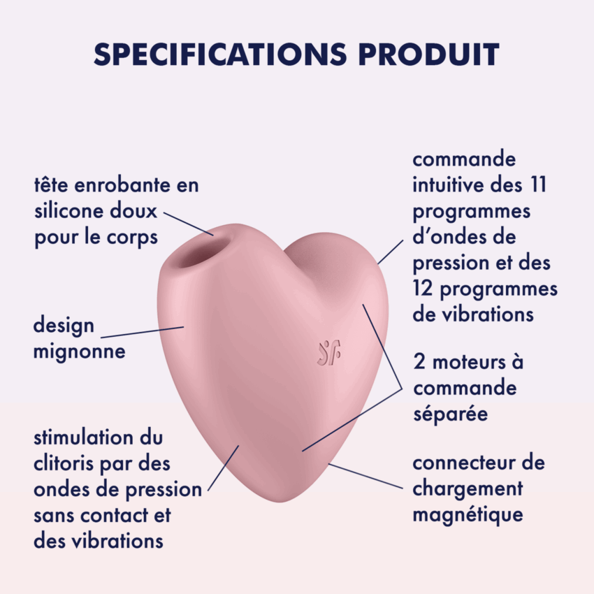 Cutie Heart Stimulateur Satisfyer – Image 2
