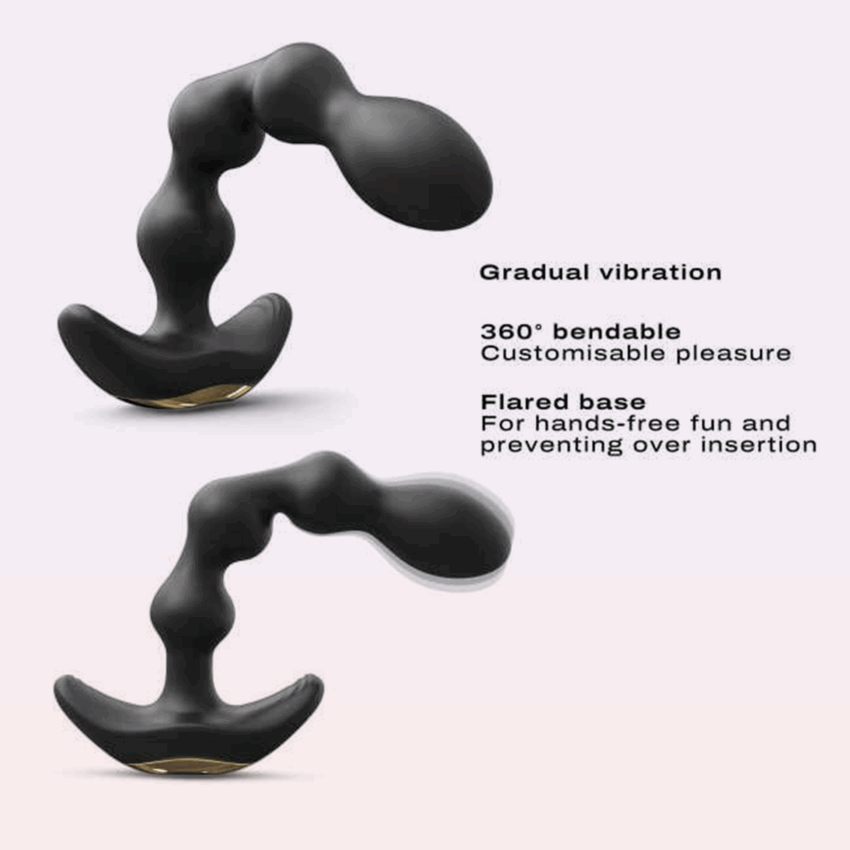 Chaine anale vibrante Flexi balls – Image 3