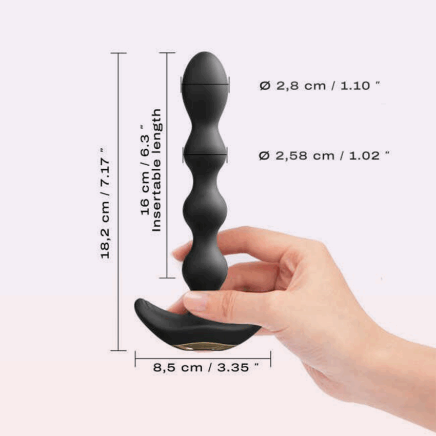 Chaine anale vibrante Flexi balls – Image 2