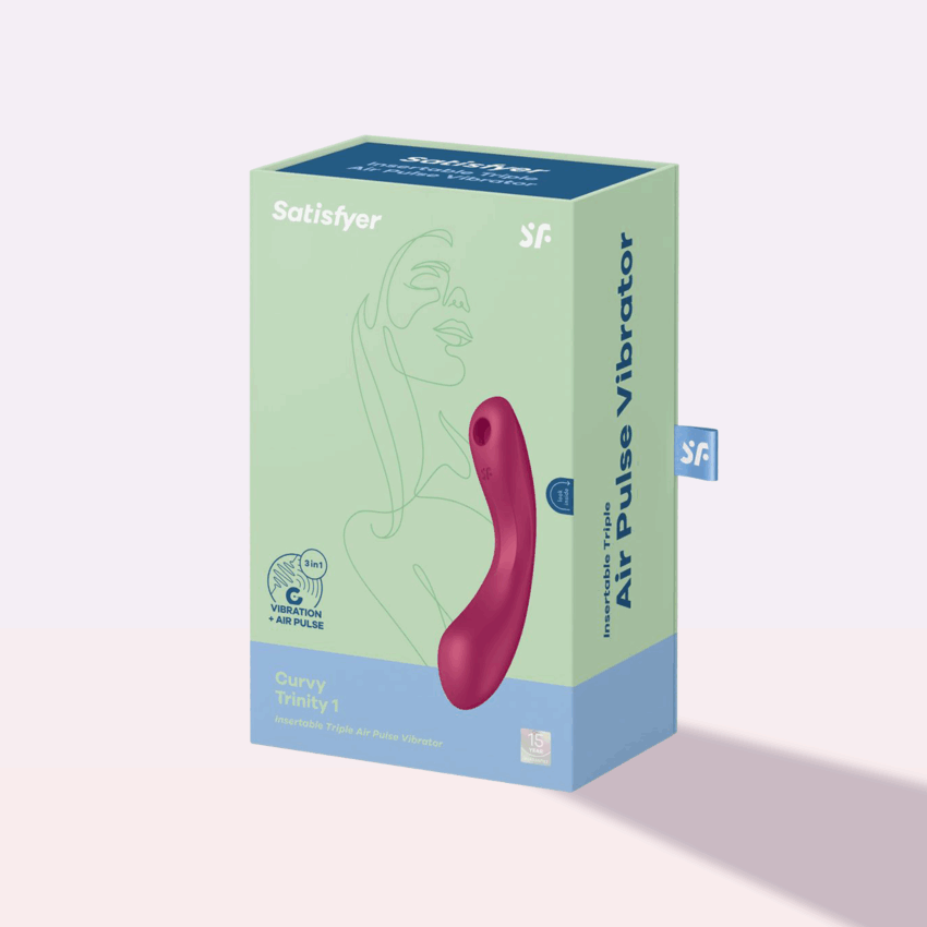 Curvy trinity 1 - 3 en 1 Rouge Satisfyer – Image 2