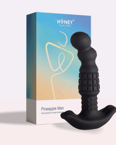 Pineapple Man - Masseur prostatique vibrant à billes roulantes