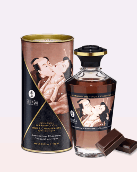Huile chauffante aphrodisiaque - Chocolat enivrant 100ml