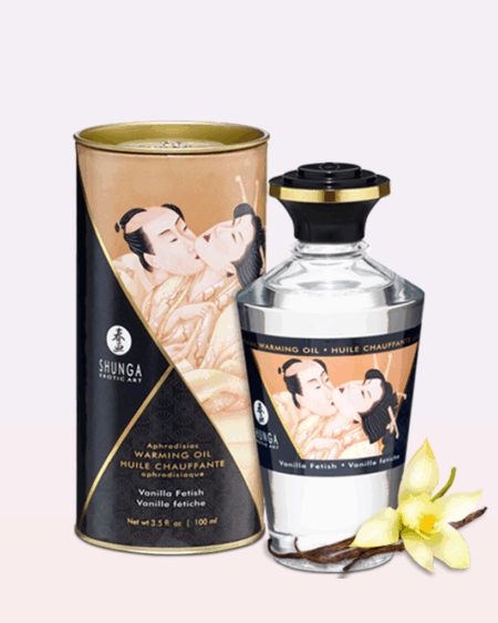Huile chauffante aphrodisiaque - Vanille fétish 100ml