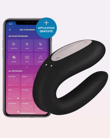 Double Joy Stimulateur connecté pour couple