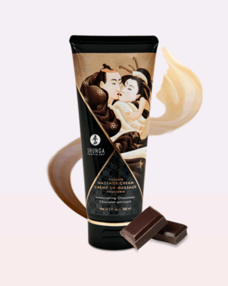 Crème de Massage délectable - Chocolat enivrant